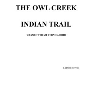 OWL CREEK BOOK New INDEX